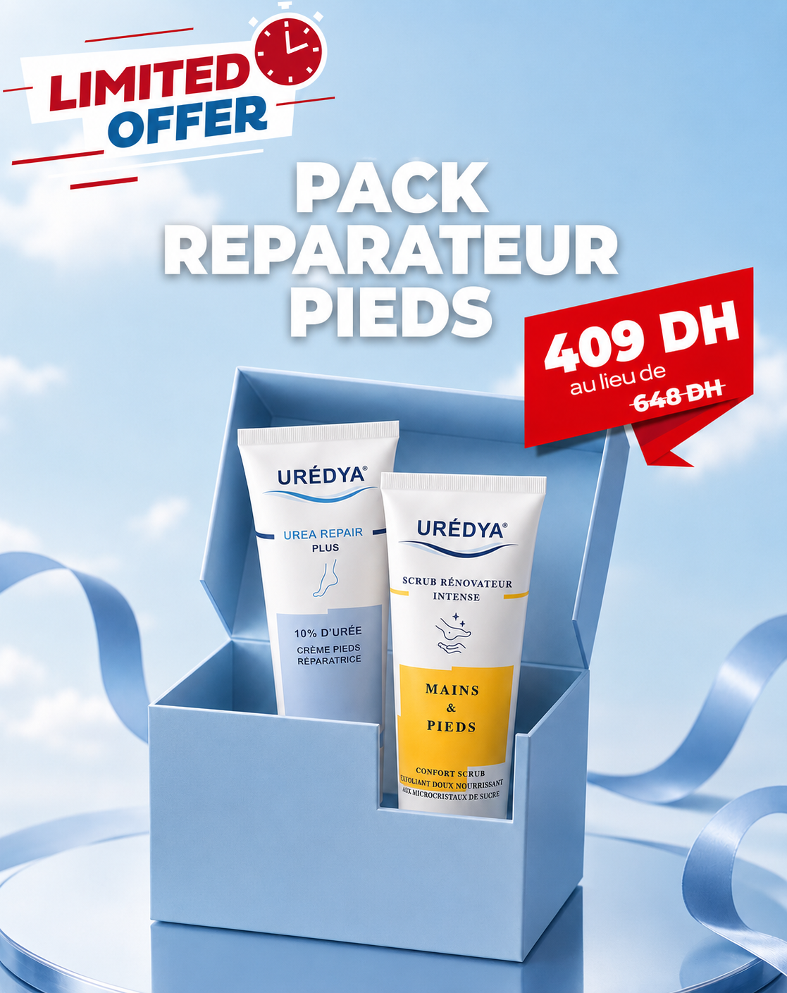 Pack Duo Pieds — Gommage + Crème