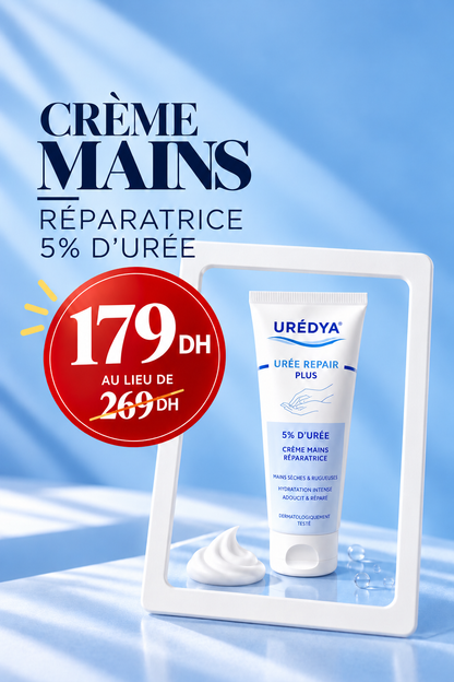 Crème mains réparatrice 5% Urée